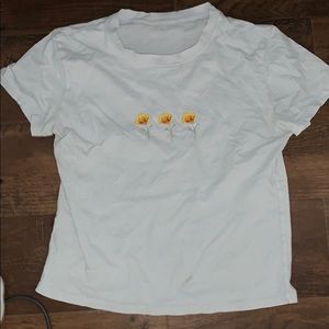Brandy poppy tee